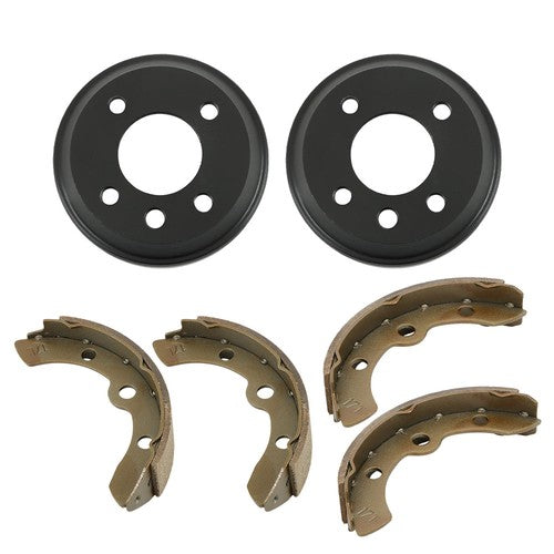 Brake Drums Shoes Kit For Yamaha G1, G2, G8, G9 Gas/Electric Golf Cart 1982-1992