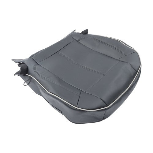 Driver Bottom Seat Cover For Hummer H3 2006-2009 2010 Black Leather Replacement