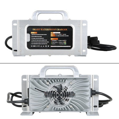 Battery Charger 48V 15A  2 Pin Handle Waterproof For Yamaha G19/G22 Golf Cart