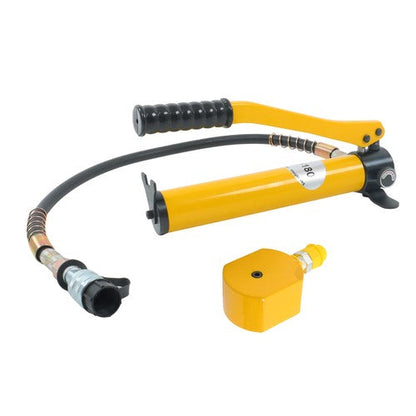 20T Low Profile Hydraulic Jack Porta Power Kit + CP-180 Manual Hydraulic