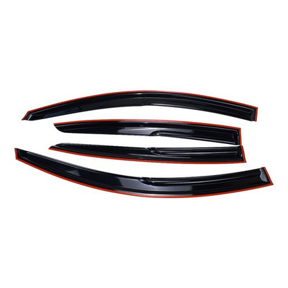 Fits for NISSAN VERSA 12-16 Side Window Visor Sun Rain Deflector Guard Thickened