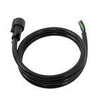 6 Feet 7-Pin 7-Way Trailer Cable Cord Wire Harness Light Plug Connector