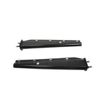 2.5" Bolt Spacing 30" Mud Flap Hanger Set Spring Loaded Straight For Semi Trucks