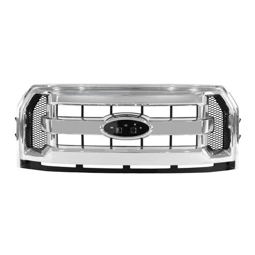 FL3Z8200DA Front Bumper Grille Assembly Chrome for Ford F-150 2015-2017