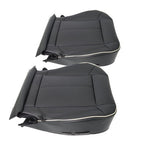 NEW Black Leather For Hummer H3 2006-2010 Driver&passenger Bottom Seat Cover
