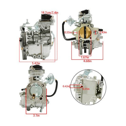 Carburetor Fit For Ford F100 F150 F250 F350 Bronco 1965-1985 1-barrel Carb