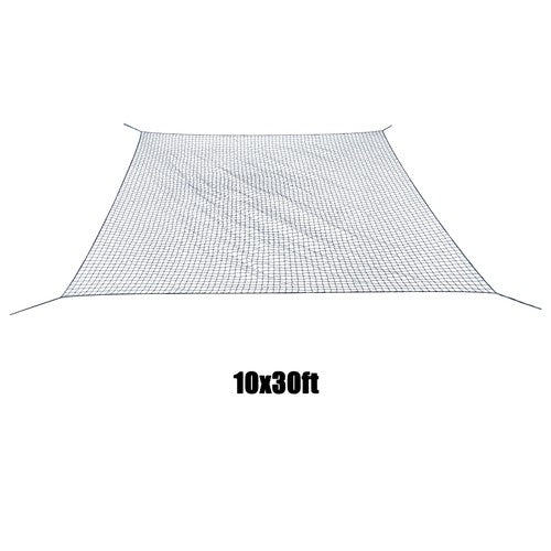 10 x 30FT Sports Netting Barrier Baseball Softball Backstop Nets Twisted Knotted