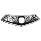 Fit  2018 2019 2020 Acura TLX Front Bumper Chrome Grille Grill Assembly