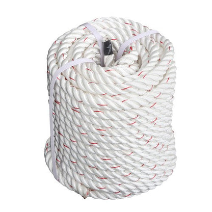 3/4inch x 120FT Breaking Strength Polyester Braided Rope 2038lbs Heavy Duty