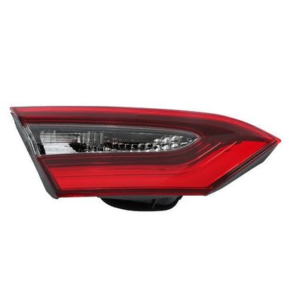 Driver/Left For Toyota Camry 2021-2023 Halogen Type Tail Light Clear & Red Inner