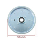For John Deere Z515E Z525E Z530M Z535M 3 Deck Flat Idler Pulley 280-807 AUC10172
