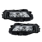 LH+RH Side Black Housing For Nissan Rogue 2021-2023 Headlights Replacement LED