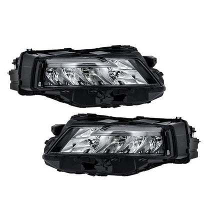 LH+RH Side Black Housing For Nissan Rogue 2021-2023 Headlights Replacement LED