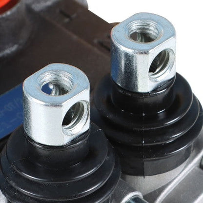 11 GPM 2 Spool Hydraulic Monoblock Double Acting Control Valve SAE Ports US