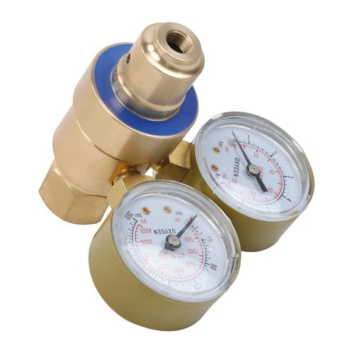 Oxygen Gas Regulator Welding Cutting Torch Pressure Gauge Fits Victor Brass NEW