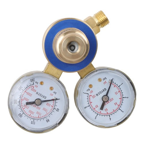 Oxygen Gas Regulator Welding Cutting Torch Pressure Gauge Fits Victor Brass NEW