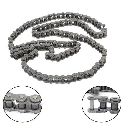 #80H Heavy Duty Roller Chain × 10 Feet With 1 Connector US