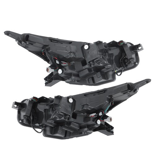 Clear Lens New For Nissan Versa S SR SV 2020-2021 Pair Headlight Replacement LED