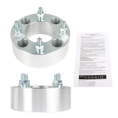 Wheel Spacers 4x110 2" 74mm M10x1.25 For Suzuki  Honda 1993-2016 Silver X2
