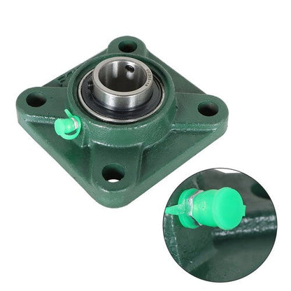 10PCS UCF205-16 Pillow Block Flange Bearing 1" Bore 4 Bolt Solid Base