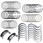 Main & Rod Bearings Set & Piston Rings Kit For Chevy GMC LS Gen III IV 4.8L 5.3L