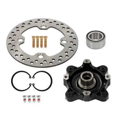 Front Wheel Hub Brake Rotor Kit For Polaris RZR570 RZR900 ACE570 ACE900 5137127
