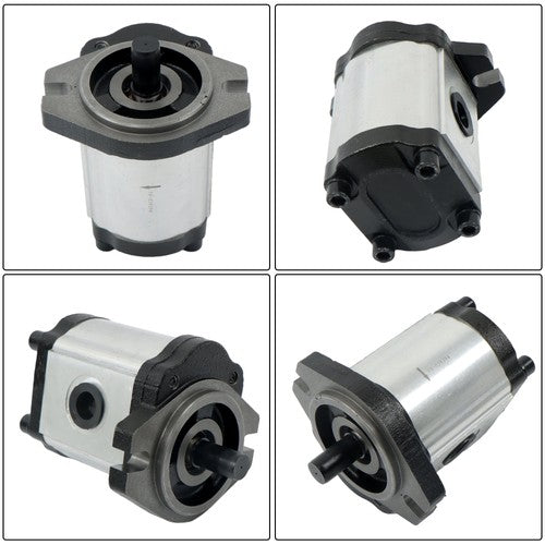 Hydraulic Gear Pump 4-18 GPM, 9 Tooth Spline Shaft SAE A-2 Bolts CW Cast Iron