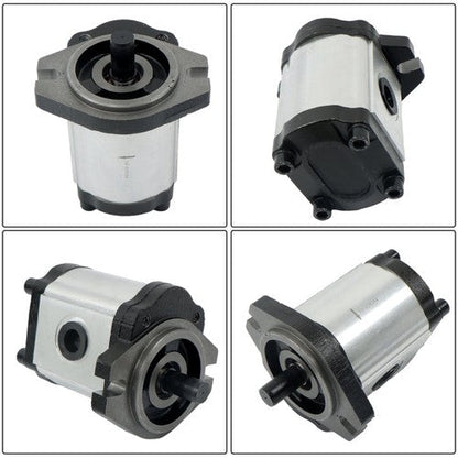 Hydraulic Gear Pump 4-18 GPM, 9 Tooth Spline Shaft SAE A-2 Bolts CW Cast Iron