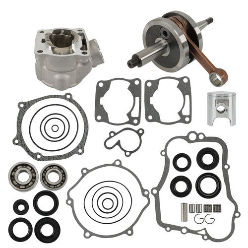 Complete Engine Rebuild Kit Cylinder Piston Crankshaft For Yamaha YZ85 2002-2014