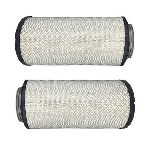 2 x Air Filter For 2010-2019 Kenworth Peterbilt 367 389 W900 WIX WA10009 P614986