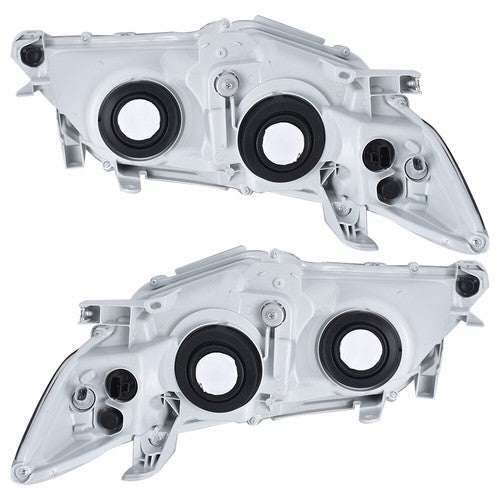Driver + Passenger Side Headlight Projector Headlamps For Toyota Camry 2012-2014