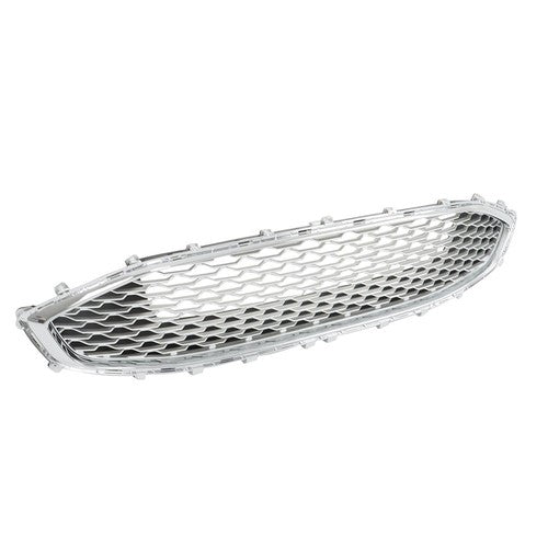 Front Upper + Lower Grill w/ Fog Lights + Chrome Trim For Ford Fusion 2019-2020