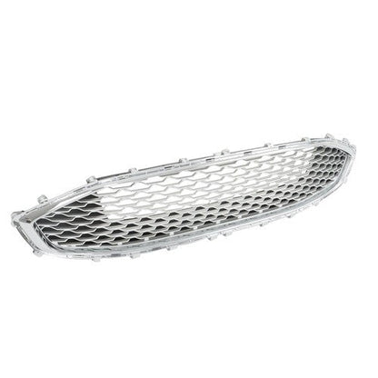 Front Upper + Lower Grill w/ Fog Lights + Chrome Trim For Ford Fusion 2019-2020