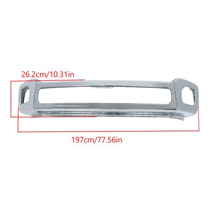 Steel Chrome For Ford F-250 F-350 2011-16 Super Duty Front Lower Bumper Assembly