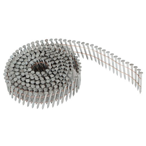 Full Round-Head Hot-Dipped Galvanized 3600× 1-1/4"× 0.092" Ring Coil Siding Nail