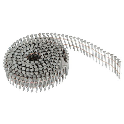 Full Round-Head Hot-Dipped Galvanized 3600× 1-1/4"× 0.092" Ring Coil Siding Nail