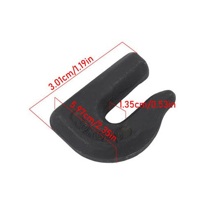 12 Pack 3/8" Weld On Grab Hook 6600lbs Heavy Duty G70 Forged Grab Chain Hooks