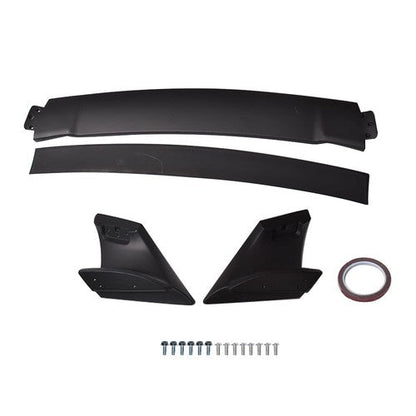 For Honda Civic Sedan 2006-2011 Rear Trunk Spoiler Wing Assembly Matte Black