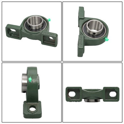 2 Pack UCP210-32 Pillow Block Mounted Ball Bearing 2" Bore Self Aligning New