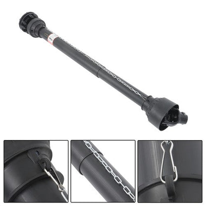 47-67" T6 PTO Shaft PTO Drive Shaft 1-3/8" x 6 Spline End w/Slip Clutch New