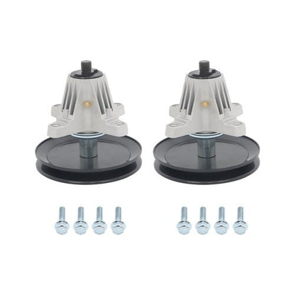 2PK Spindle For Cub Cadet MTD XT1-LT46 XT2-LX46 618-09258 618P09258 46-Inch Deck