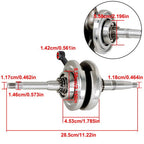 150cc Crankshaft Assembly For Scooters ATV With 4-stroke GY6 Motors USA