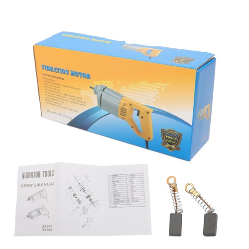 With 5 FT Copper Shaft US Electric Concrete Vibrator Concrete Vibrabrater
