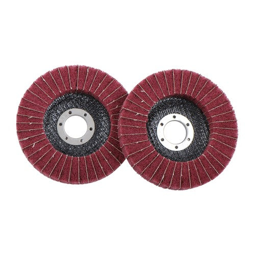 10 Pack 4-1/2 Inch Scour Flap Discs 120 and 240 Grit Grinding Sanding Discs
