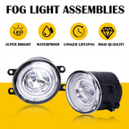 Pair LED Fog Light For 2012-2014 Toyota Camry SE XSE Front Bumper Lamps w/Wiring