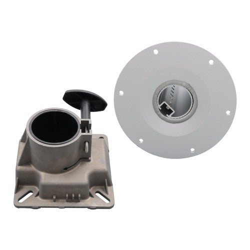 Aluminum Height 13"-19" Locking Boat Seat Pedestal Adjustable Boat Seat Mount