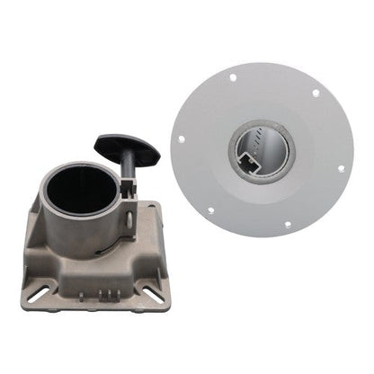 Aluminum Height 13"-19" Locking Boat Seat Pedestal Adjustable Boat Seat Mount