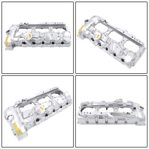 For BMW 135i 335i 535i 640i 740i X3 X5 N55 Aluminum Valve Cover w/ Gasket & Cap