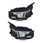 Headlight Replacement Fit For Nissan Frontier 2022-2023 LH+RH Clear Lens Halogen