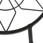 4 Pack 9inch Black Metal Plant Stands Heavy Duty Plants Holder Flower Pot Stand